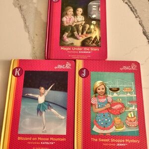 Our Generation 3 books Hard cover Jenny, Katlyn & Shannon LN